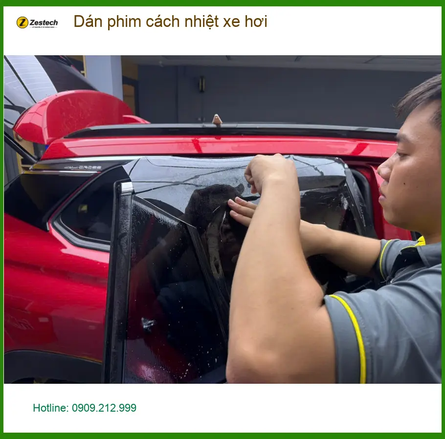 Anh Kiên dán phim cách nhiệt xe hơi Mazda CX-5 tại Quận 12 để chuẩn bị cho mùa hè nắng nóng ảnh thực tế 2