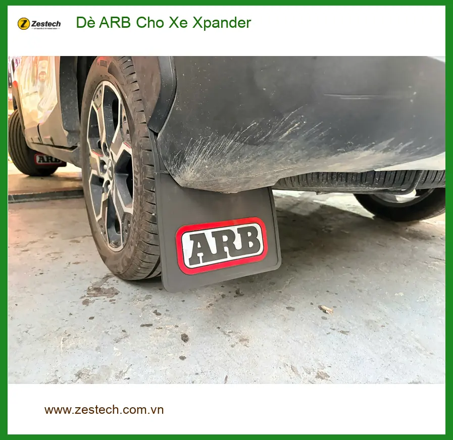 Anh Tấn lắp dè ARB cho Xpander tại Quận Thủ Đức để bảo vệ gầm xe khỏi bùn đất ảnh thực tế 2