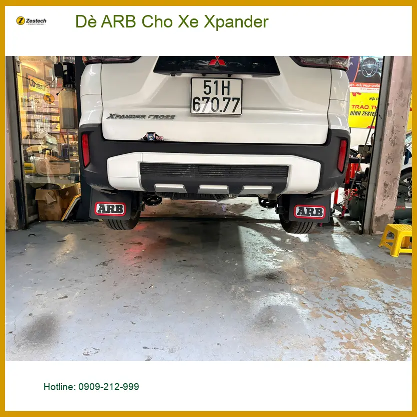Anh Quang lắp Dè ARB cho Xpander tại Quận 1 chính hãng, uy tín ảnh thực tế 4