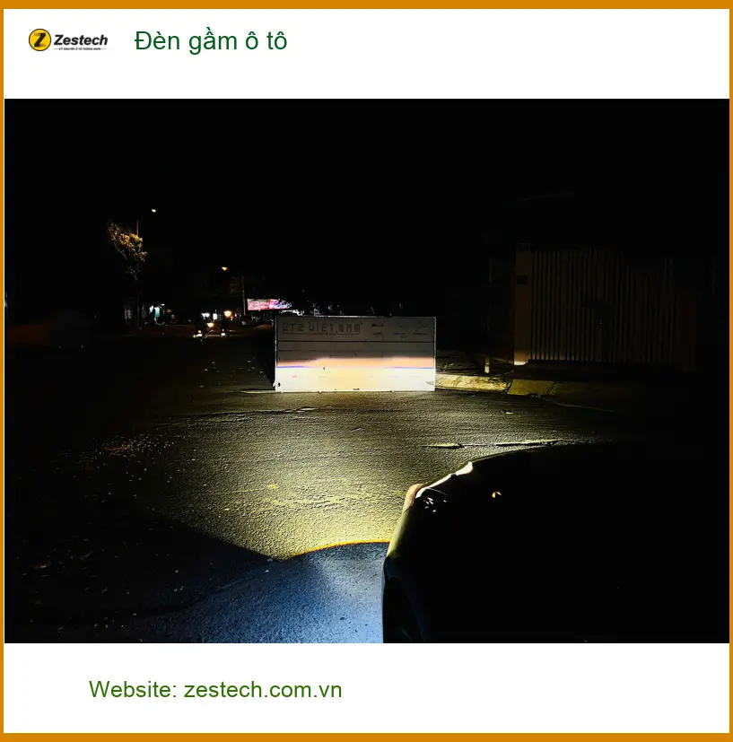 Anh Khánh độ đèn gầm ô tô cho Mazda CX-5 tại Quận 5 vì đèn zin yếu khi mưa lớn ảnh thực tế 4