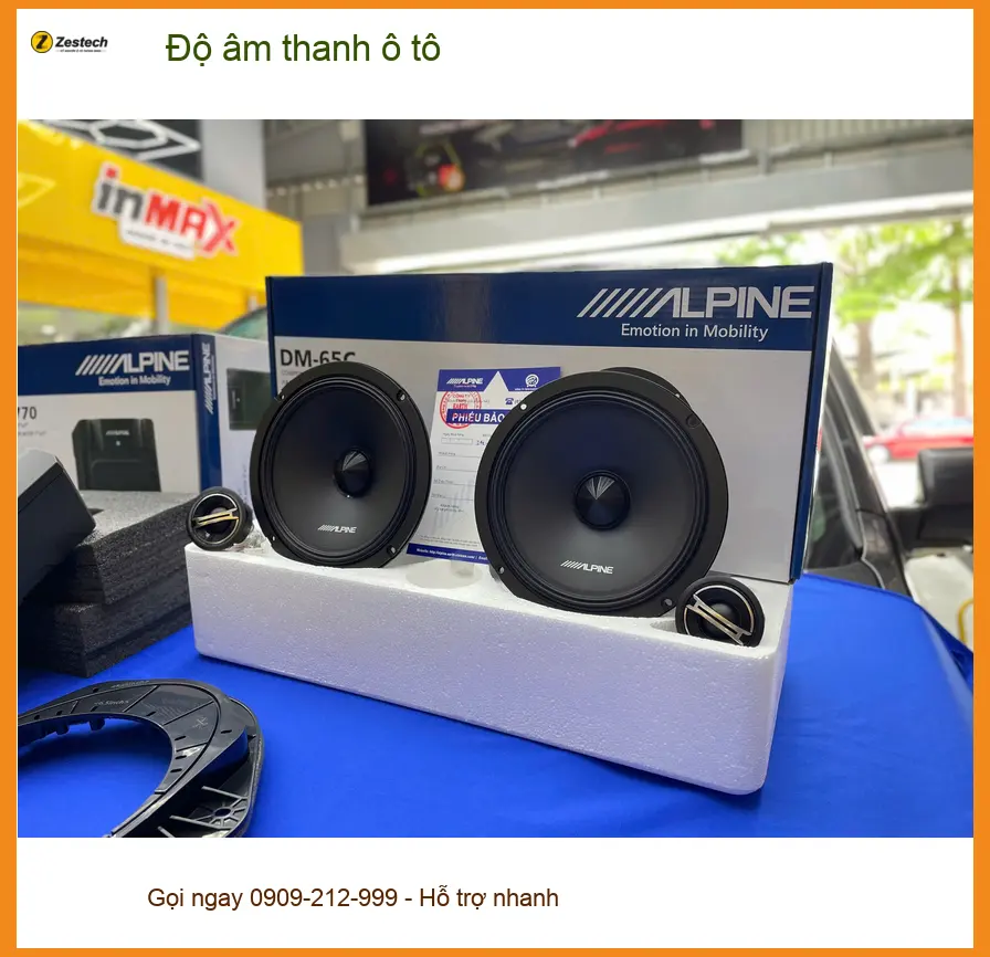 Anh Long độ âm thanh ô tô Hyundai Accent Quận 10 vì âm thanh zin không đủ sống động