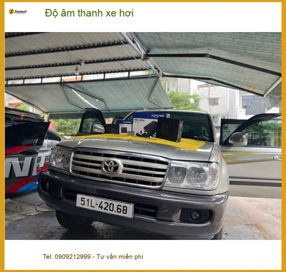 Anh Khoa độ âm thanh xe hơi Ford Everest tại Quận 9 muốn nâng cấp trải nghiệm ảnh thực tế 3