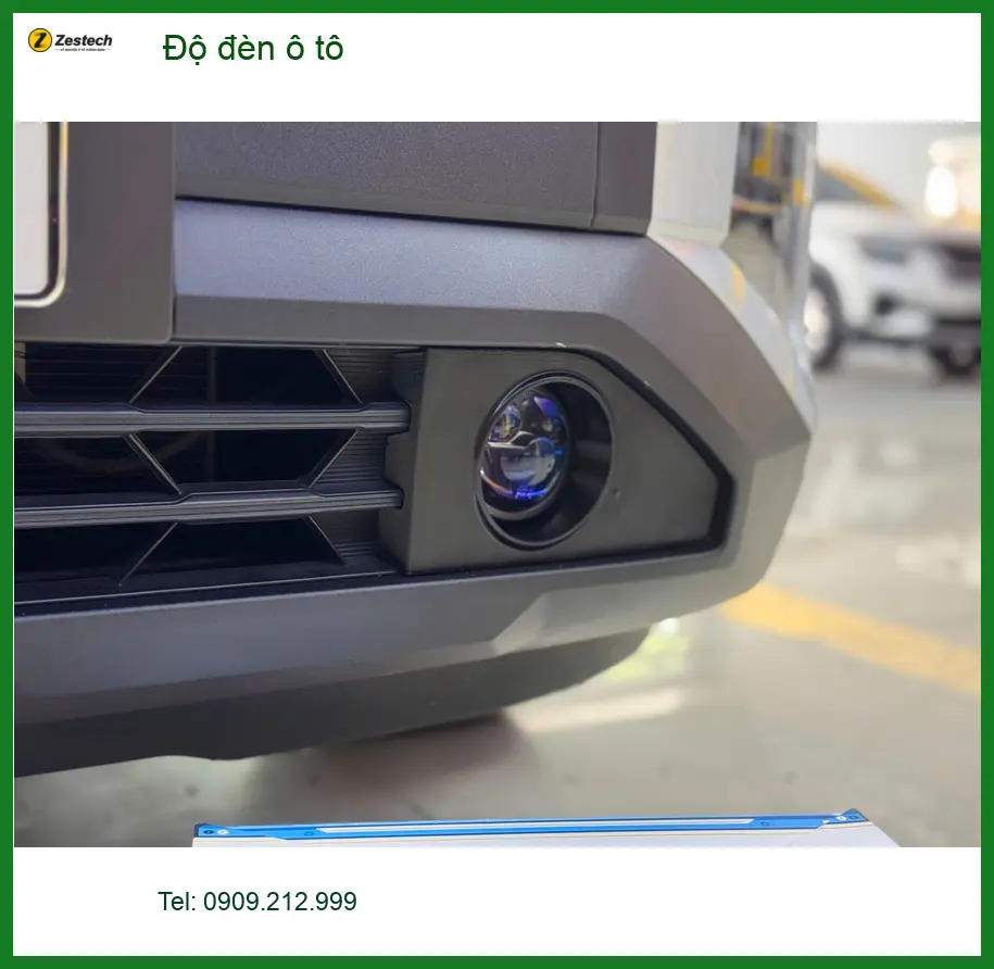 Chú Bảo độ đèn ô tô Suzuki XL7 tại Củ Chi vì đèn zin quá tối khi đi đêm ảnh thực tế 4