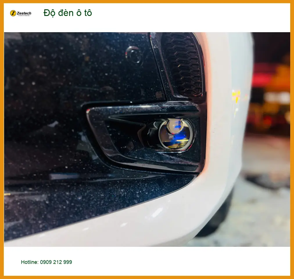 Anh Minh độ đèn ô tô cho Honda CRV tại Quận 12 vì đèn zin quá yếu khi đi đêm ảnh thực tế 2