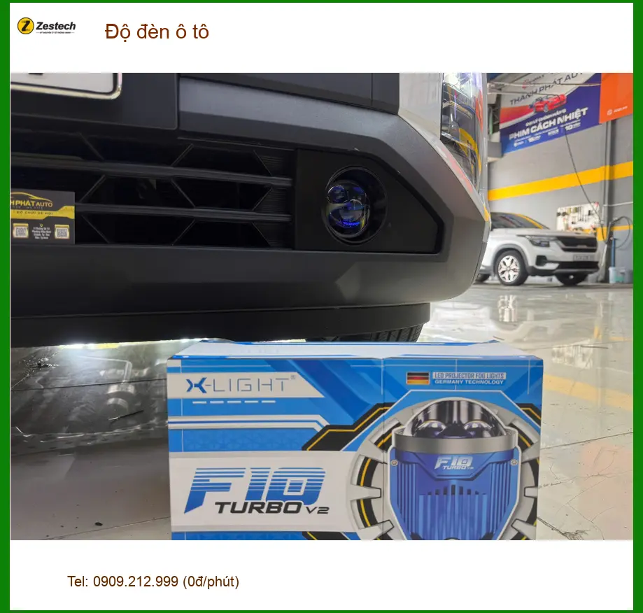 Chú Bằng độ đèn ô tô Hyundai Accent tại Quận Thủ Đức để cải thiện tầm nhìn ban đêm ảnh thực tế 2