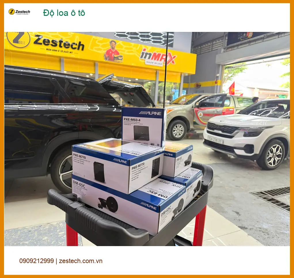 Anh Long độ loa ô tô Toyota Vios Quận Tân Phú nghe nhạc rõ hơn ảnh thực tế 2
