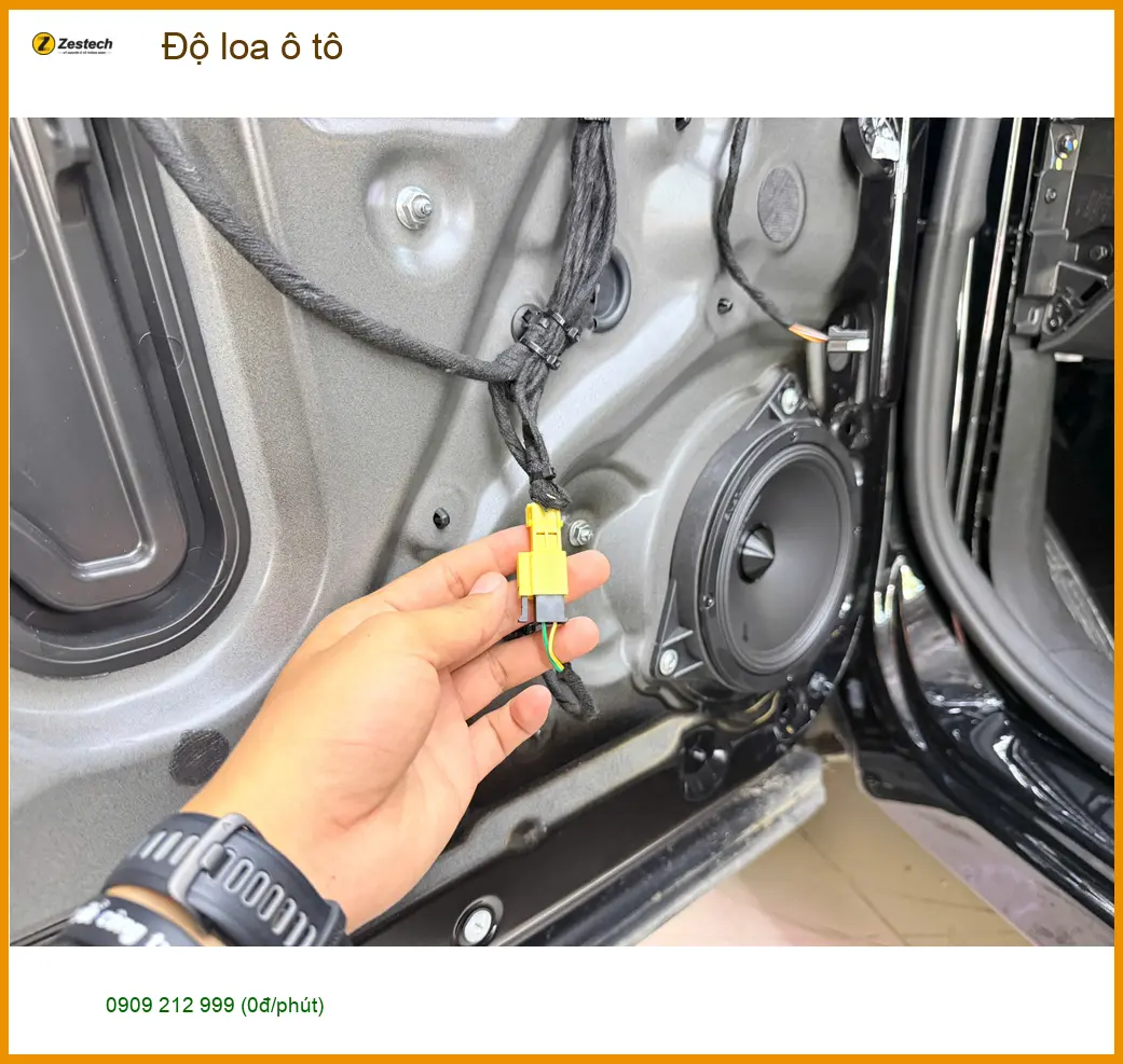 Anh Long độ loa ô tô Toyota Vios Quận Tân Phú nghe nhạc rõ hơn ảnh thực tế 5