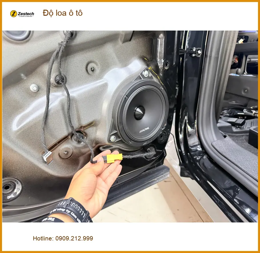 Dịch vụ độ loa ô tô uy tín tại Quận 4 cho Anh Tấn lái Hyundai Creta ảnh thực tế 2