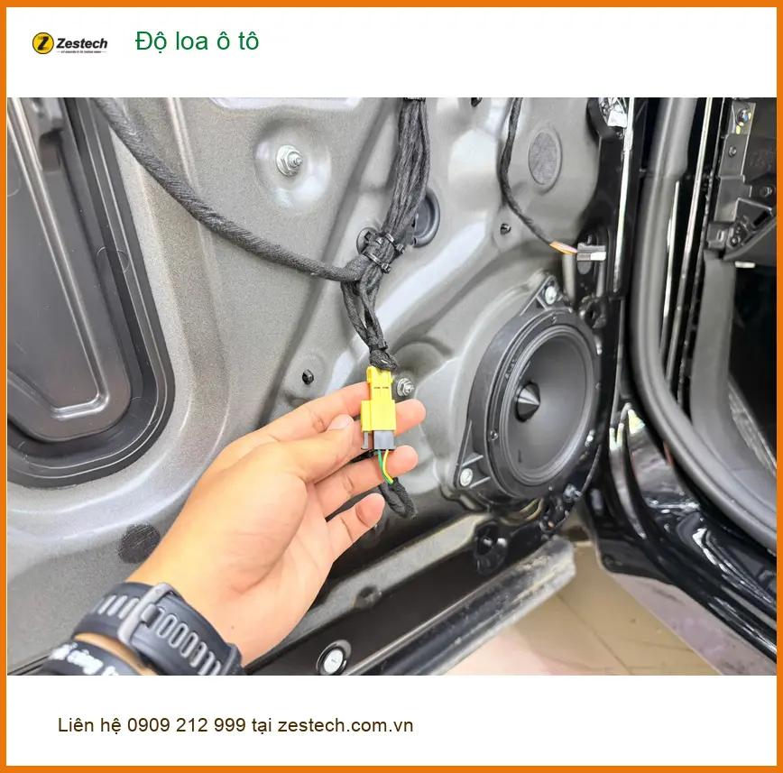 Dịch vụ độ loa ô tô uy tín tại Quận 4 cho Anh Tấn lái Hyundai Creta ảnh thực tế 4