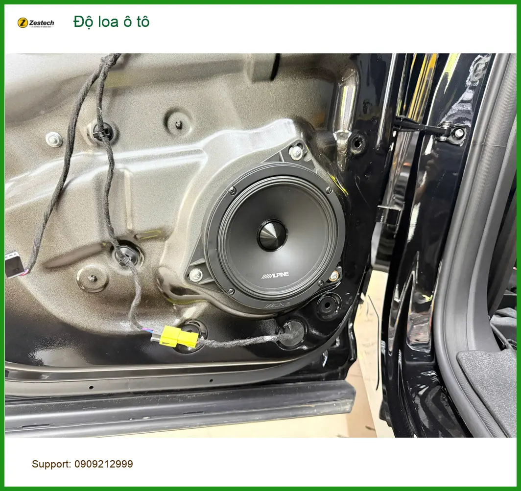 Anh Khải độ loa ô tô cho Hyundai Creta tại Quận 2 vì âm thanh zin không đủ sống động ảnh thực tế 2