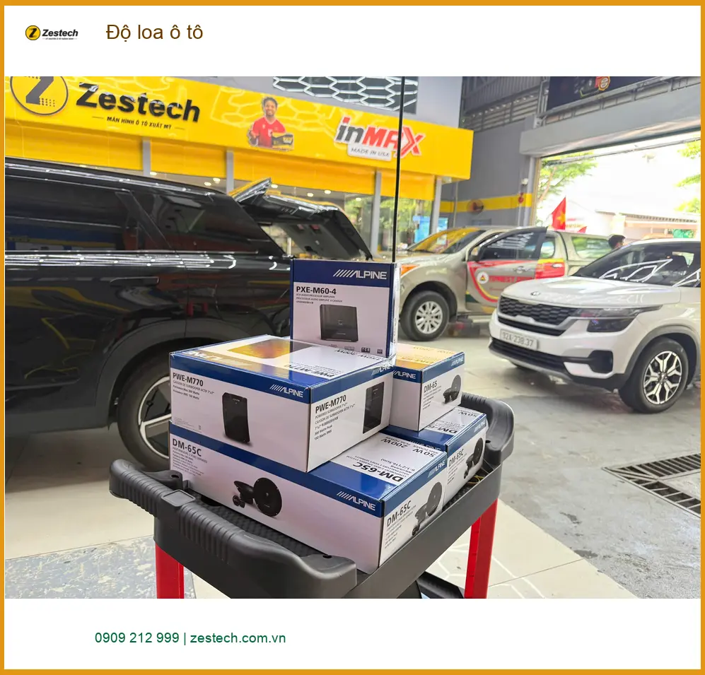 Anh Khải độ loa ô tô cho Hyundai Creta tại Quận 2 vì âm thanh zin không đủ sống động ảnh thực tế 3