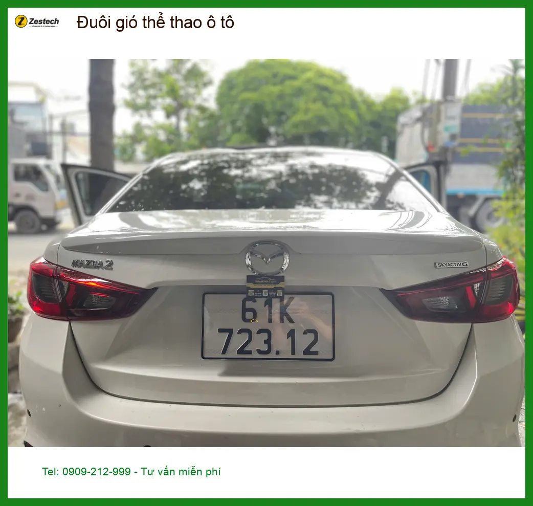 Anh Huy độ đuôi gió thể thao cho Hyundai Creta tại Quận Gò Vấp để xe cá tính hơn ảnh thực tế 2
