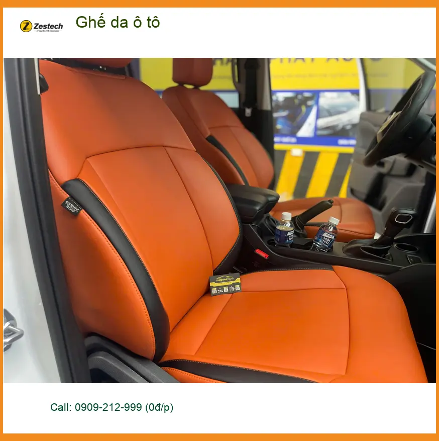 Anh Khang bọc ghế da Toyota Raize tại Quận Bình Tân, nội thất xe sạch, sang ảnh thực tế 3