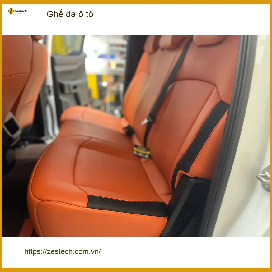 Chị Thảo bọc ghế da ô tô cho Hyundai Accent tại Quận Tân Bình để nội thất xe luôn mới đẹp