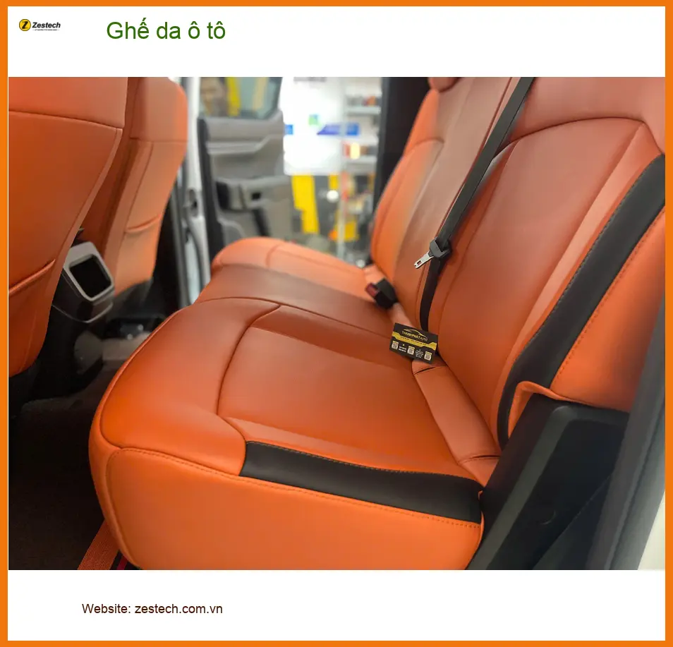 Chị Thảo bọc ghế da ô tô cho Hyundai Accent tại Quận Tân Bình để nội thất xe luôn mới đẹp ảnh thực tế 3