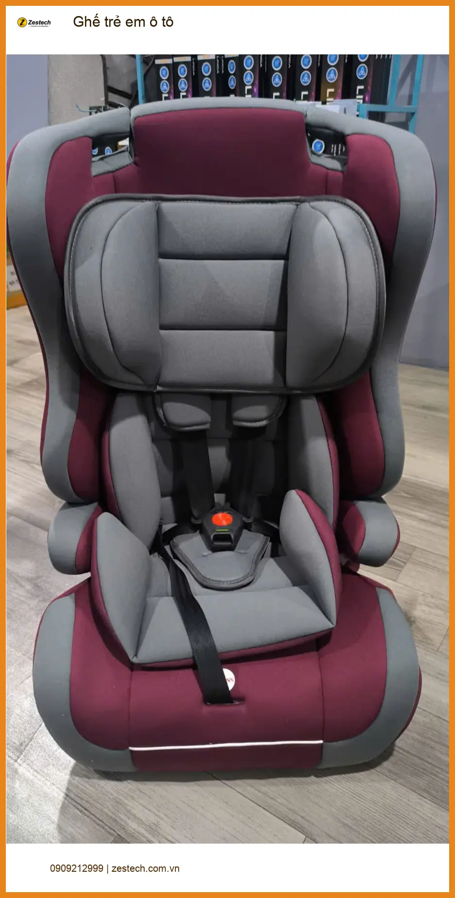 Chị Thanh lắp Ghế trẻ em ô tô cho Hyundai Creta để bé an toàn khi di chuyển tại Quận 7