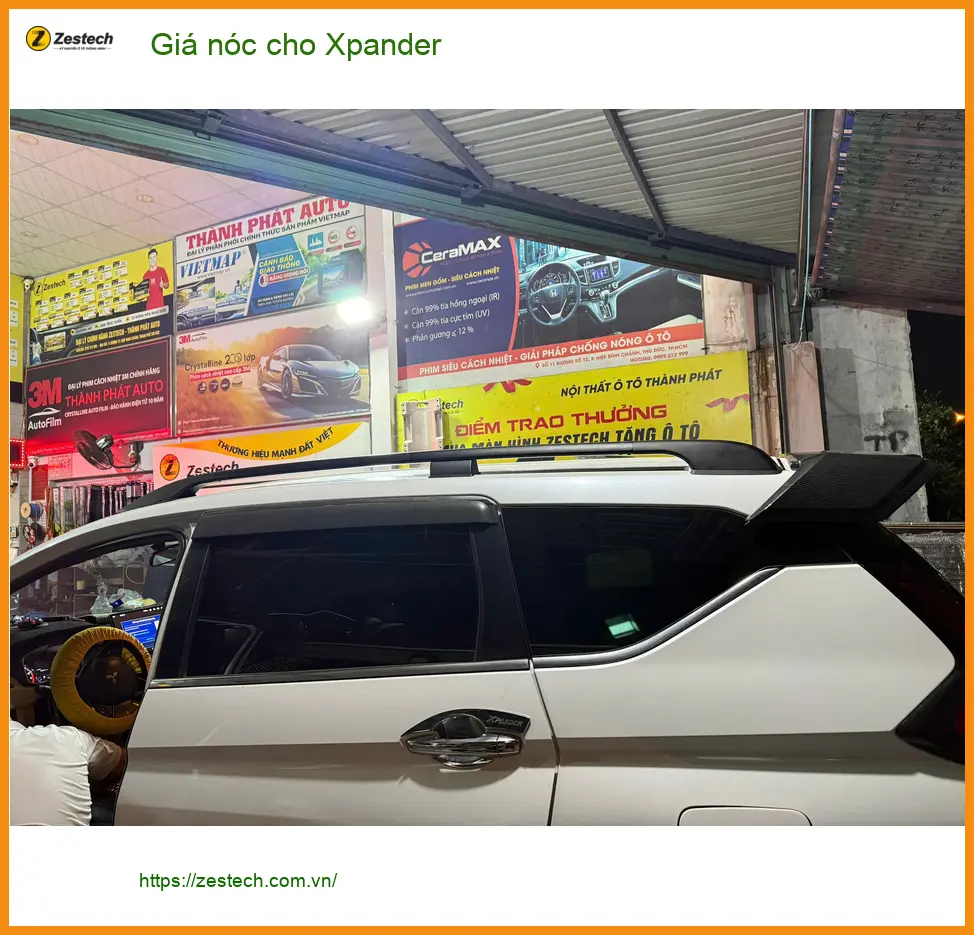 Anh Khang lắp Giá nóc cho Mitsubishi Xpander tại Gò Vấp, cần chỗ uy tín giá tốt