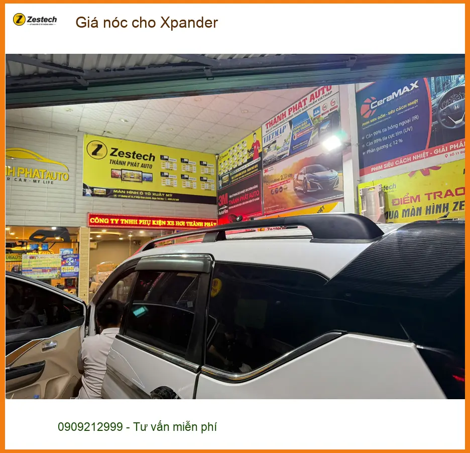 Anh Khang lắp Giá nóc cho Mitsubishi Xpander tại Gò Vấp, cần chỗ uy tín giá tốt ảnh thực tế 3