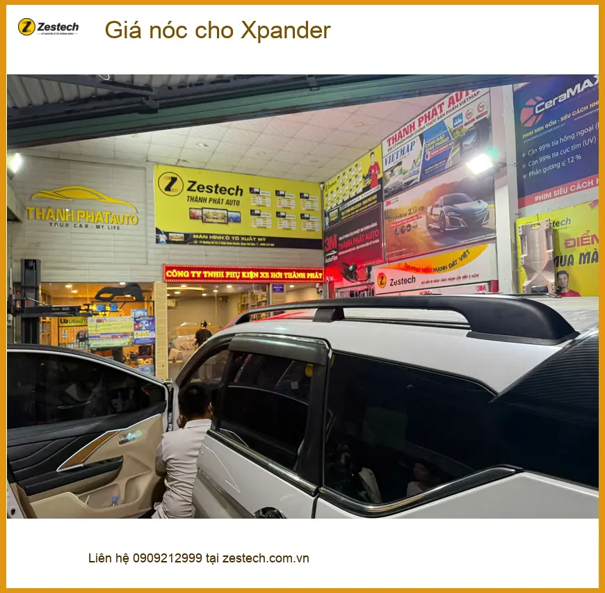 Anh Khang lắp Giá nóc cho Mitsubishi Xpander tại Gò Vấp, cần chỗ uy tín giá tốt ảnh thực tế 4