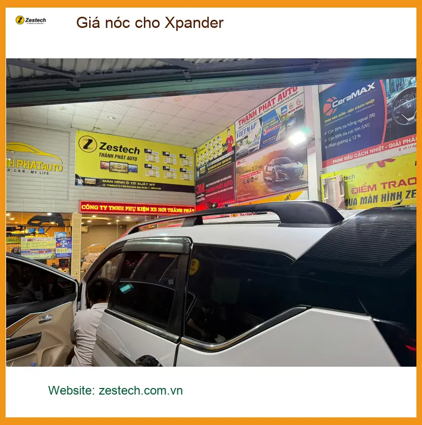 Anh Khải lắp giá nóc cho Xpander tại Cần Giờ để chở đồ đi dã ngoại ảnh thực tế 3