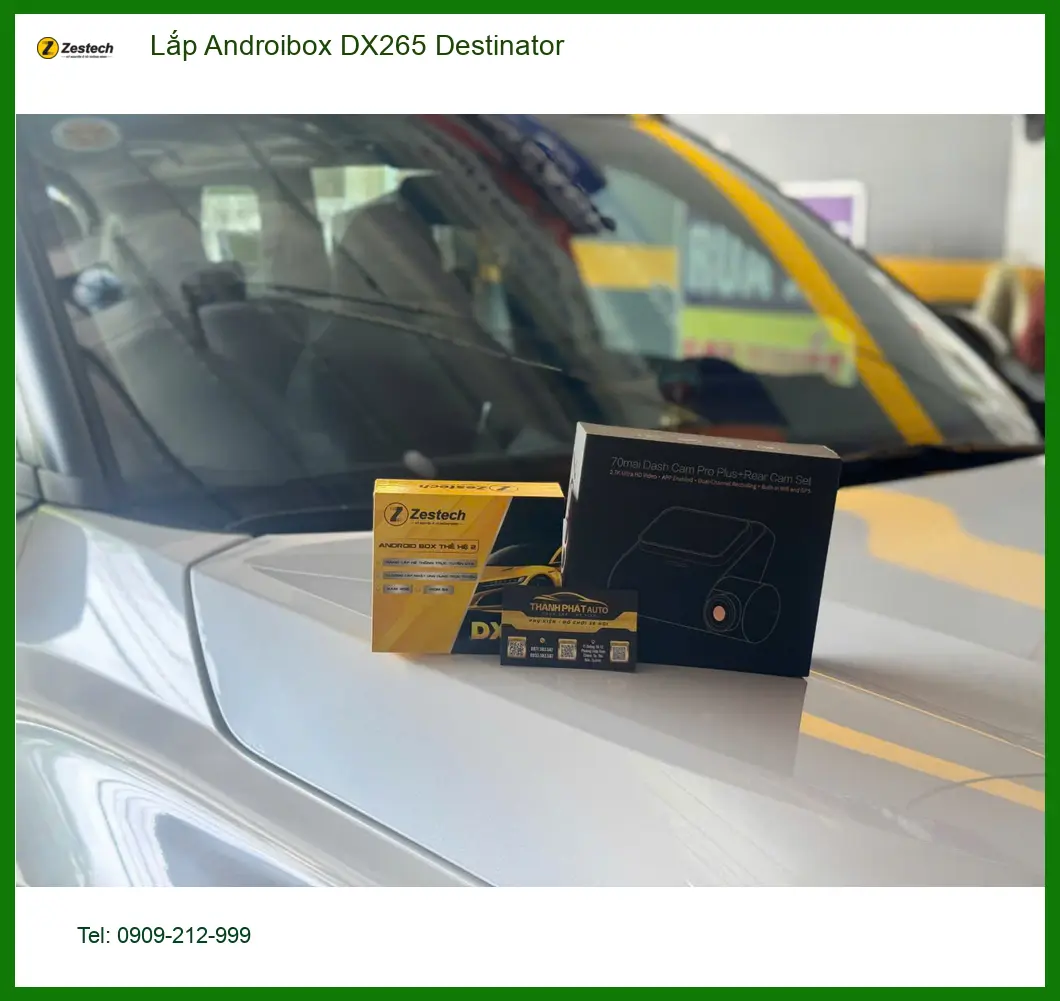 Anh Phi Hùng lắp Android Box DX265 Destinator cho Hyundai Santa Fe tại Quận 9 ảnh thực tế 3
