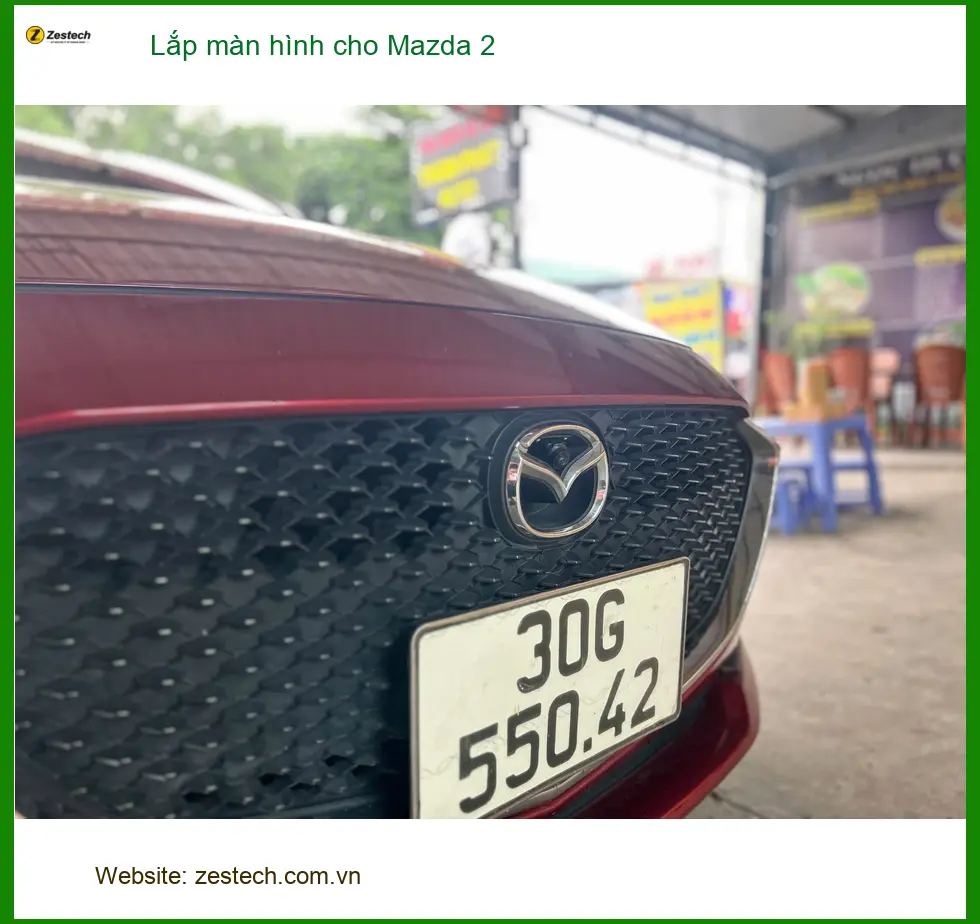 Anh Quốc lắp màn hình cho Mazda 2 tại Quận Tân Phú để nâng tầm trải nghiệm giải trí