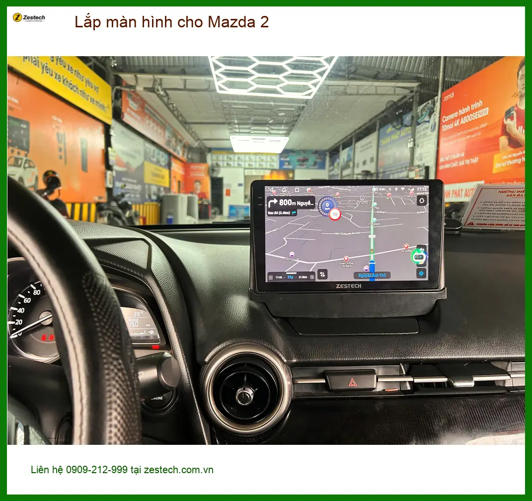 Anh Quốc lắp màn hình cho Mazda 2 tại Quận Tân Phú để nâng tầm trải nghiệm giải trí ảnh thực tế 5