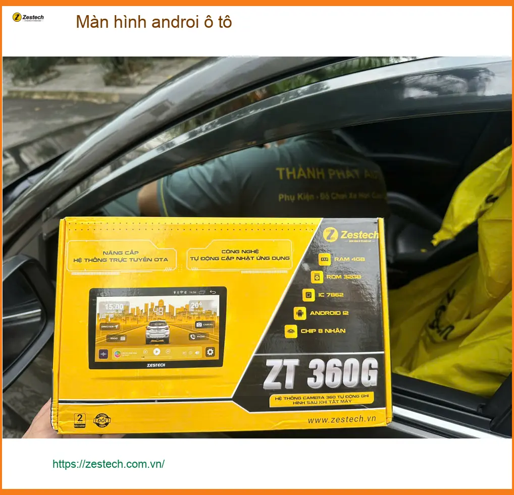 Anh Quang nâng cấp màn hình Android ô tô cho Hyundai Accent tại Quận 4 ảnh thực tế 3