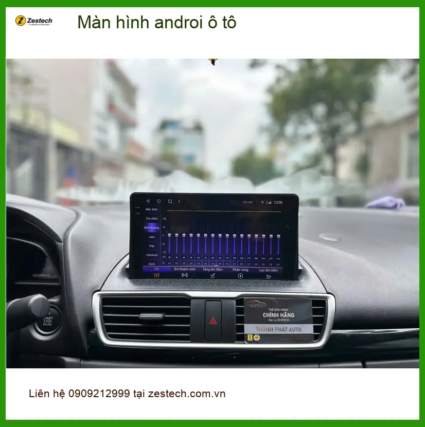 Anh Dũng lắp màn hình Android ô tô cho Toyota Vios tại Quận 12