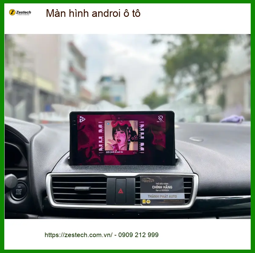 Anh Dũng lắp màn hình Android ô tô cho Toyota Vios tại Quận 12 ảnh thực tế 3
