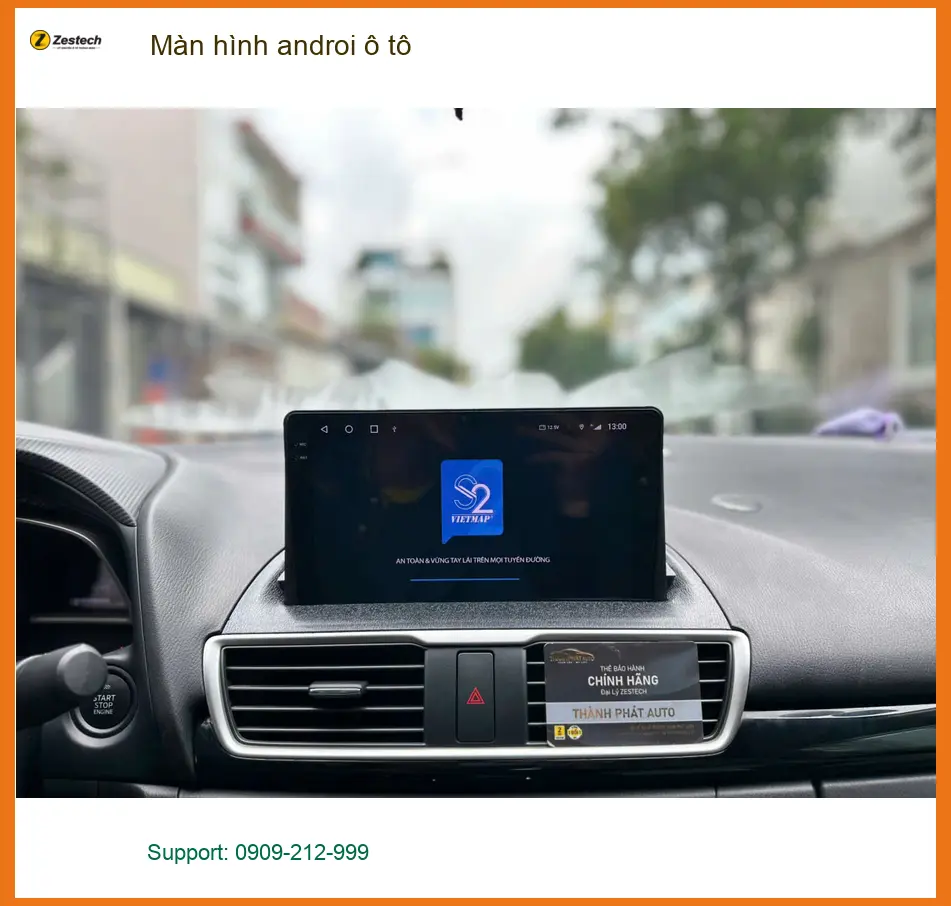Anh Dũng lắp màn hình Android ô tô cho Toyota Vios tại Quận 12 ảnh thực tế 4