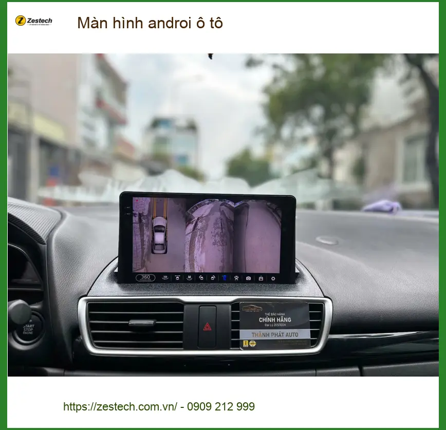 Anh Dũng lắp màn hình Android ô tô cho Toyota Vios tại Quận 12 ảnh thực tế 5