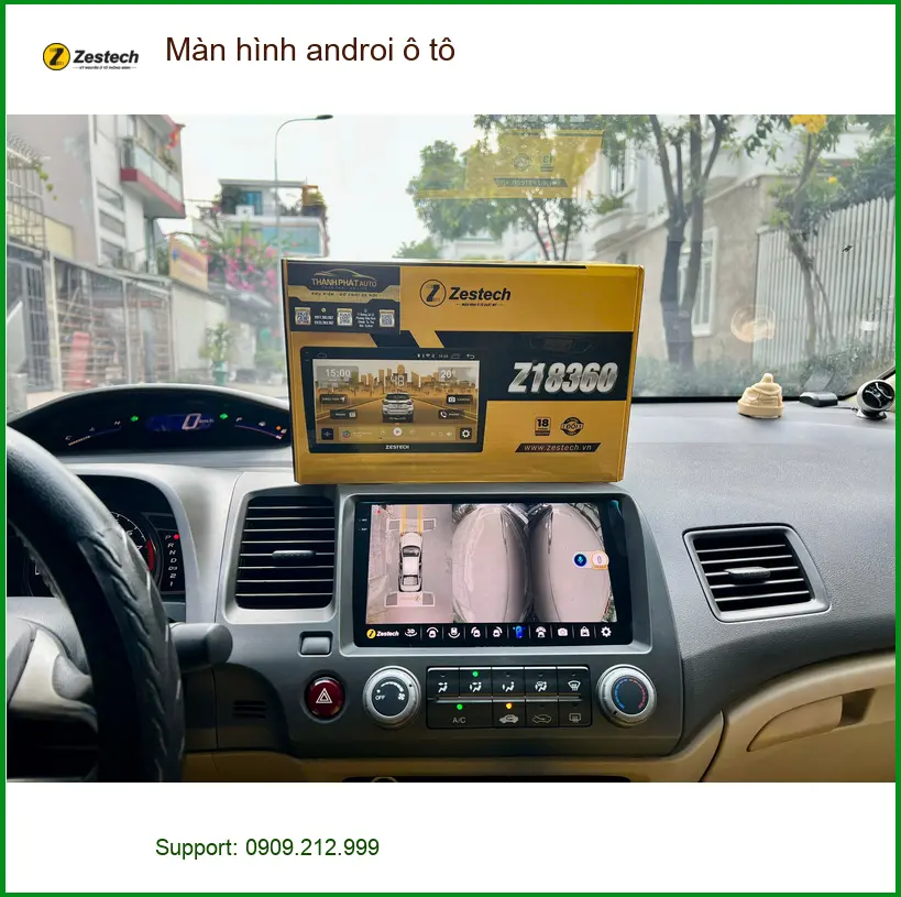 Anh Khang lắp màn hình Android ô tô Mitsubishi Xpander Quận Bình Tân tiện nghi ảnh thực tế 2