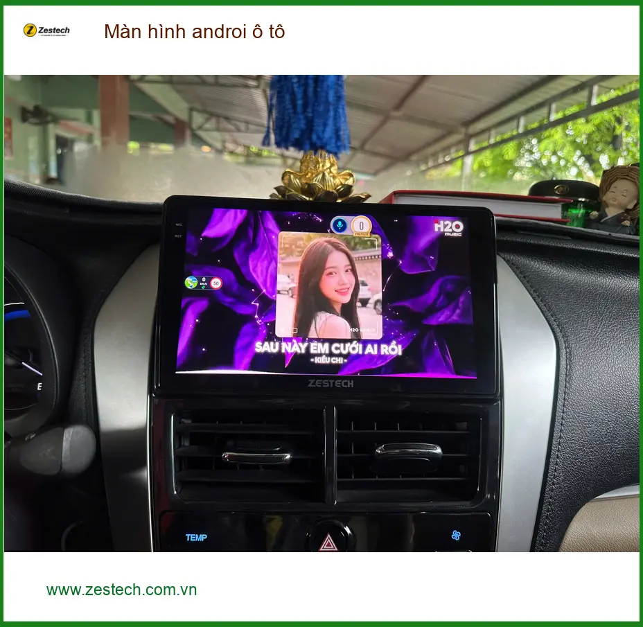 Anh Dũng lắp màn hình Android ô tô tại Quận Bình Thạnh cho Kia K3 cũ ảnh thực tế 2