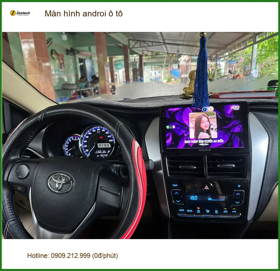Anh Dũng lắp màn hình Android ô tô tại Quận Bình Thạnh cho Kia K3 cũ ảnh thực tế 5