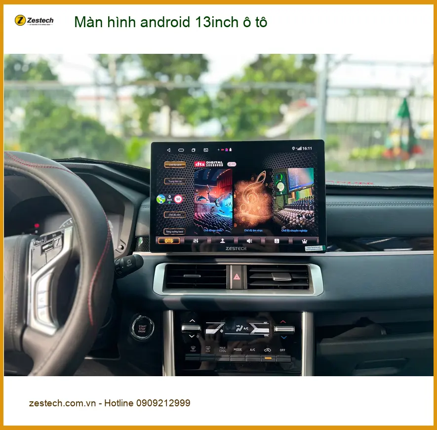 Chú Hùng lắp màn hình Android 13inch cho Mazda CX-5 tại Quận Bình Tân vì màn hình zin đã cũ và chậm ảnh thực tế 3