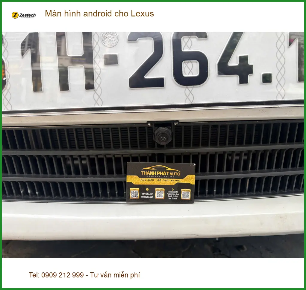 Chị Thanh lắp màn hình Android cho Lexus tại Quận 2 để nâng tầm trải nghiệm lái ảnh thực tế 4