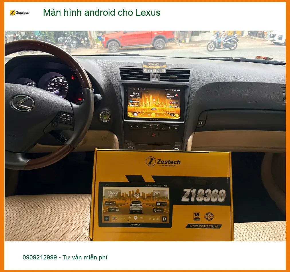 Anh Minh lắp màn hình Android cho Lexus RX350 tại Tân Bình, nâng cấp tiện ích ảnh thực tế 3