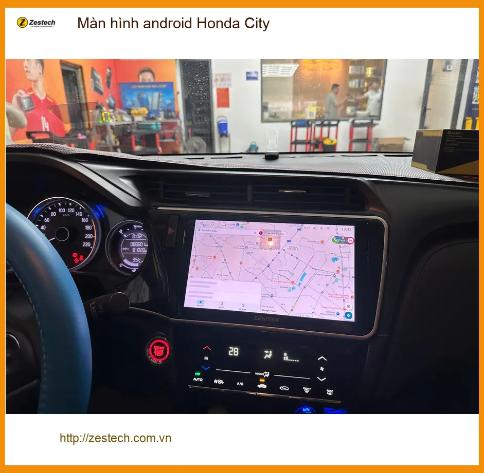 Chú Cường lắp màn hình android Honda City Quận 12 để nâng tầm trải nghiệm giải trí ảnh thực tế 2