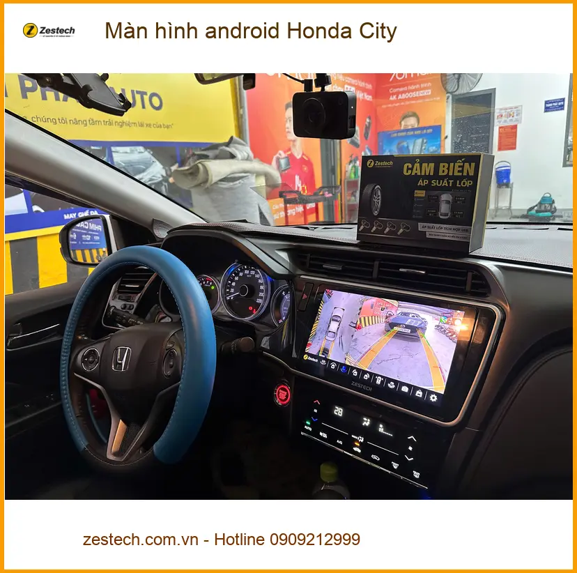 Chú Cường lắp màn hình android Honda City Quận 12 để nâng tầm trải nghiệm giải trí ảnh thực tế 4