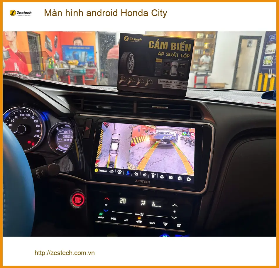 Chú Cường lắp màn hình android Honda City Quận 12 để nâng tầm trải nghiệm giải trí ảnh thực tế 5
