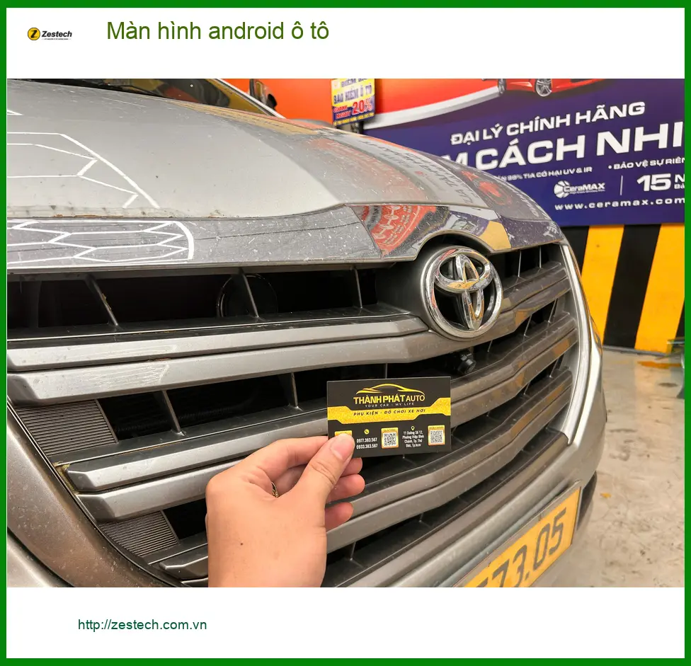 Anh Đức Hải nâng cấp màn hình android ô tô cho Honda HR-V ở Cần Giờ