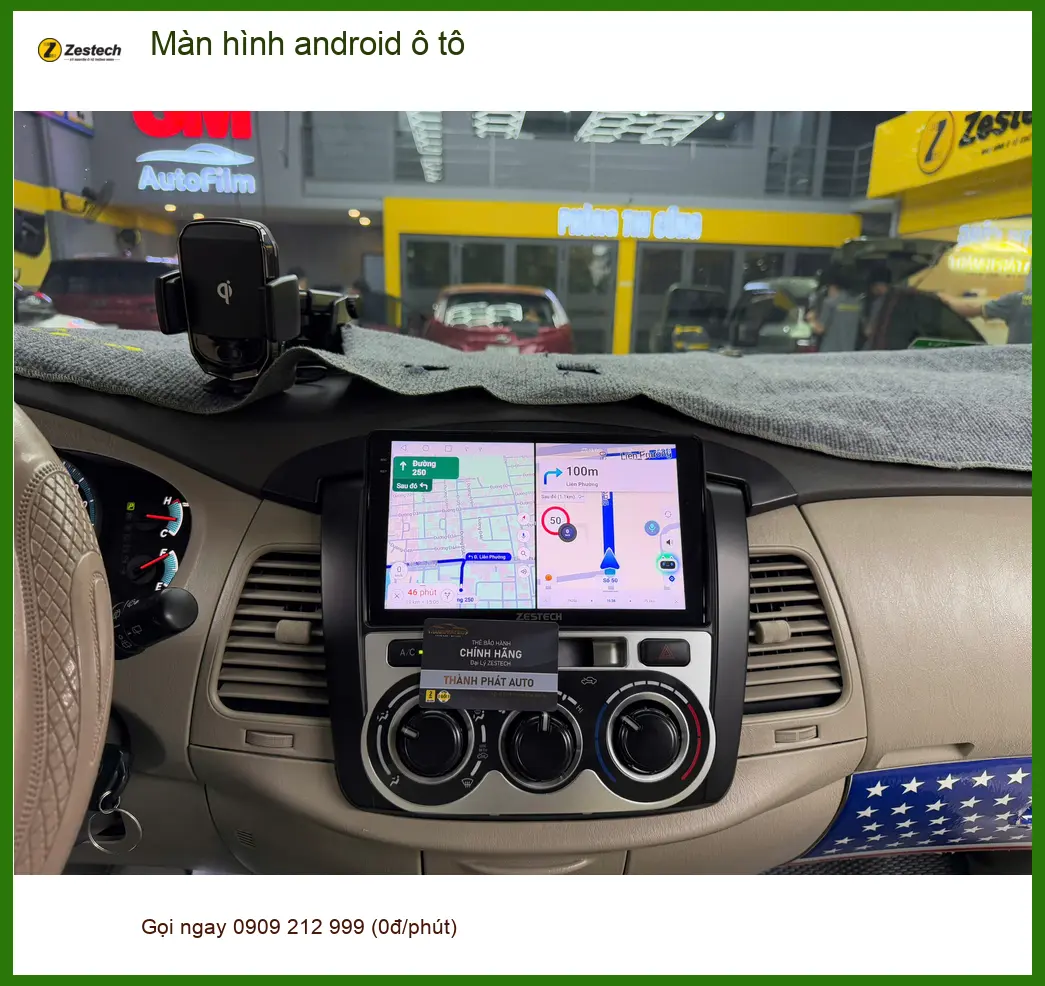 Anh Tài lắp màn hình Android ô tô cho Kia Sorento tại Quận Bình Thạnh ảnh thực tế 2