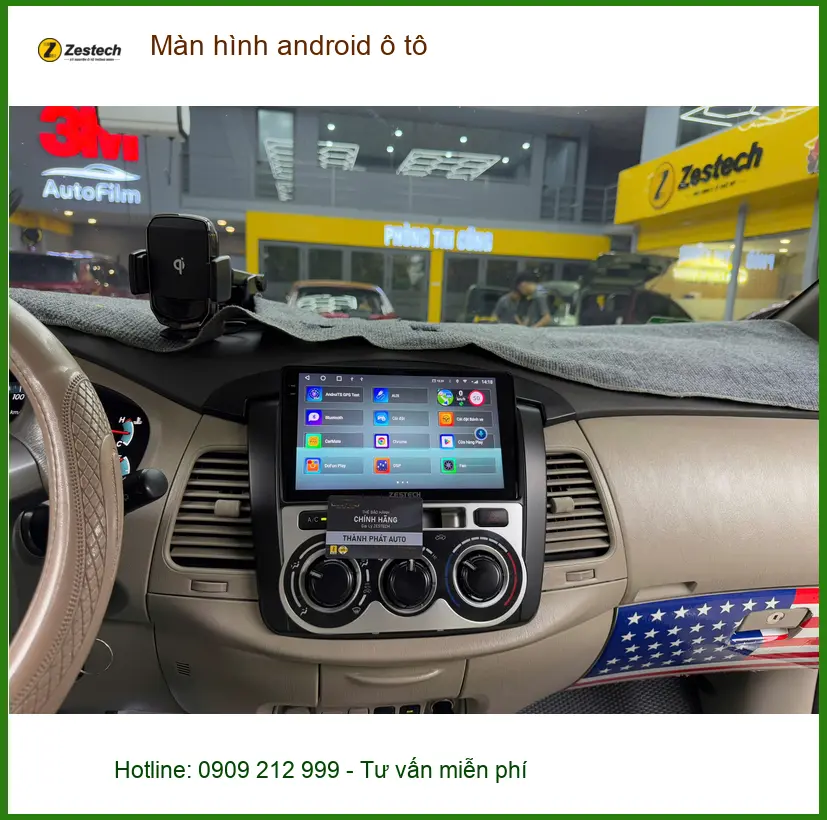 Anh Tài lắp màn hình Android ô tô cho Kia Sorento tại Quận Bình Thạnh ảnh thực tế 3
