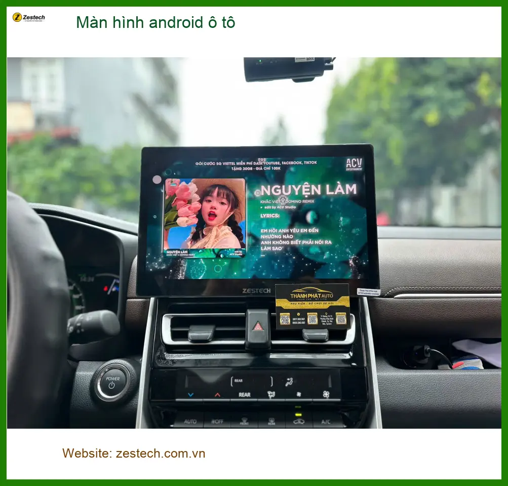 Anh Kiên lắp màn hình android ô tô Ford Ranger tại Quận Huyện Củ Chi