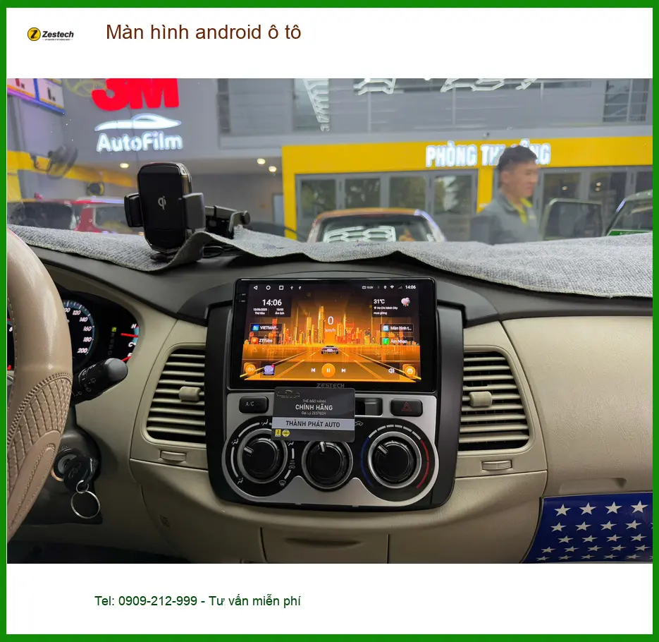 Anh Duy nâng cấp màn hình android cho Hyundai Creta tại Quận Tân Phú để xem Youtube tiện lợi ảnh thực tế 4