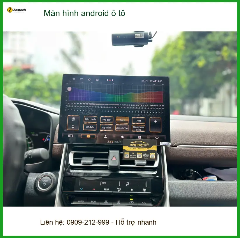 Anh Kiên lắp màn hình android ô tô Ford Ranger tại Quận Huyện Củ Chi ảnh thực tế 5