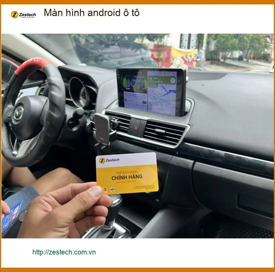 Anh Khải nâng cấp màn hình Android ô tô cho Honda CRV tại Quận 2 để tiện di chuyển