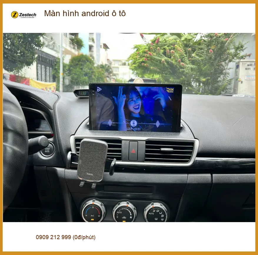 Anh Khải nâng cấp màn hình Android ô tô cho Honda CRV tại Quận 2 để tiện di chuyển ảnh thực tế 5