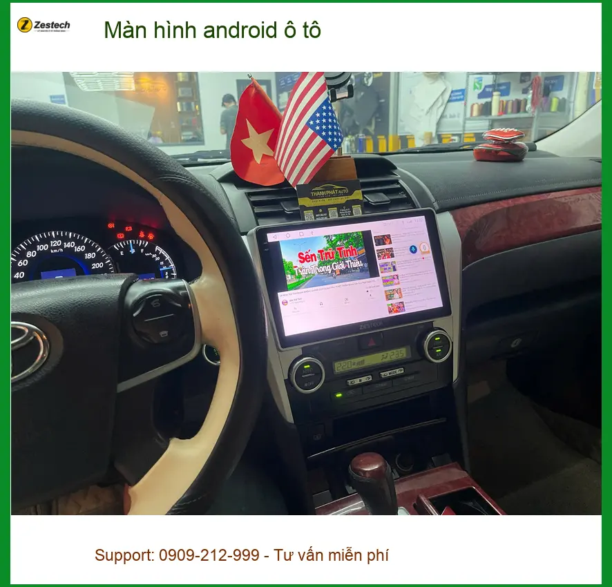 Cô Thoa lắp màn hình android ô tô cho Suzuki XL7 tại Quận 9 để nâng tầm trải nghiệm lái ảnh thực tế 3